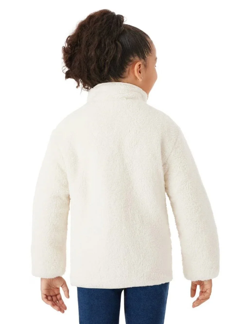 NEW Member's Mark Girls Reversible Fleece Jacket XL 14/16